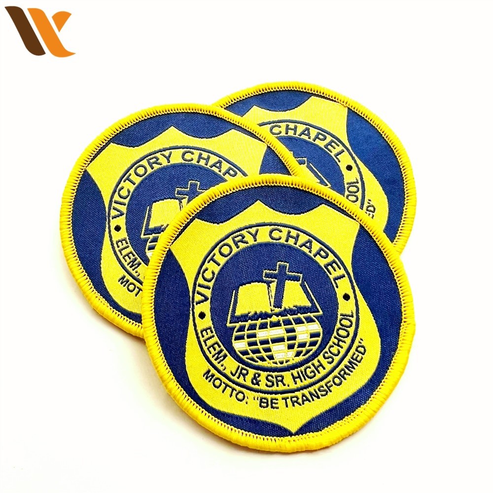 Yellow Woven Patch For Kids Club 2