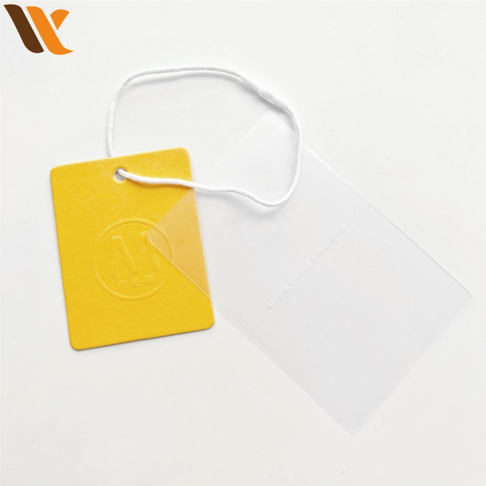 Custom PVC Transparent China Hang Tag 4