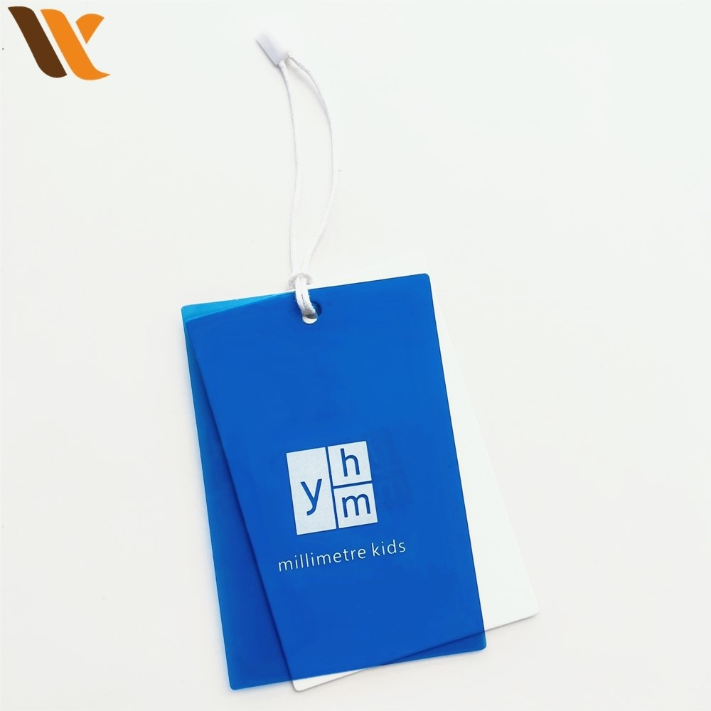 Custom Special Paper Clothing PVC Hang Tags 2