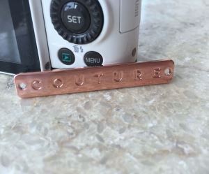 Oznaka s naljepnicama marke s oznakom marke Rose Gold Logo
