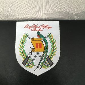 Customized Woven Patch Applique značku